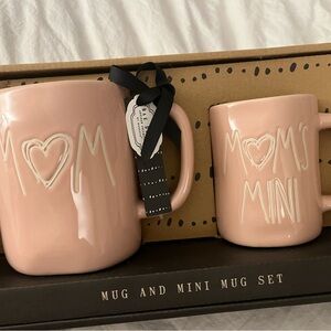 Rae Dunn Pink Mom Mug and Mom’s Mini Mug Set